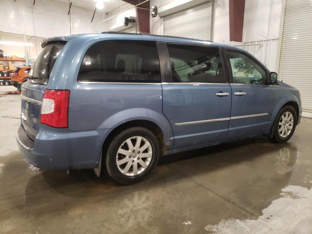2A4RR8DG5BR785119 - 2011 CHRYSLER TOWN & COU TOURING L BLUE photo 3