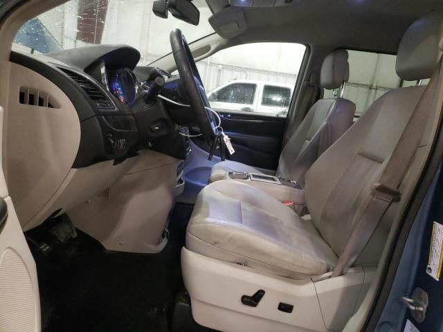 2A4RR8DG5BR785119 - 2011 CHRYSLER TOWN & COU TOURING L BLUE photo 7