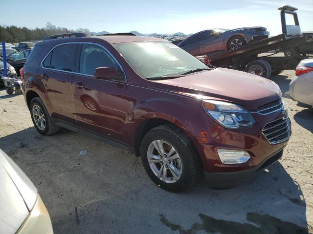 2GNALCEK4H1541468 - 2017 CHEVROLET EQUINOX LT MAROON photo 4