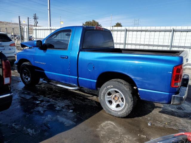 1D7HA16N23J653152 - 2003 DODGE RAM 1500 ST BLUE photo 2