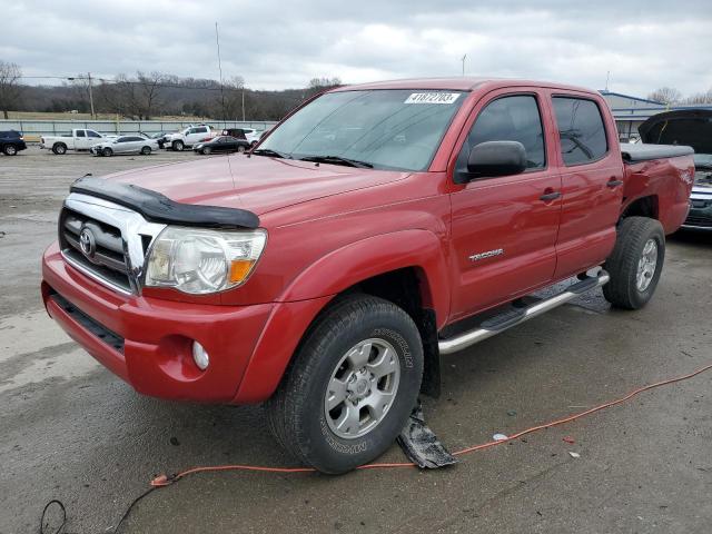 3TMJU62N29M082389 - 2009 TOYOTA TACOMA DOUBLE CAB PRERUNNER RED photo 1