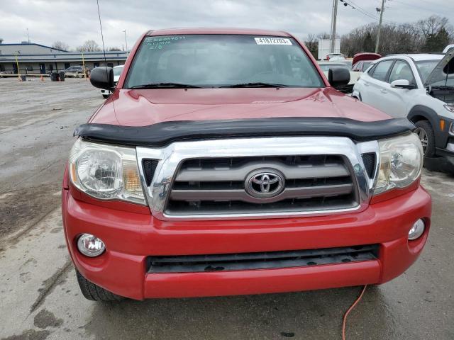 3TMJU62N29M082389 - 2009 TOYOTA TACOMA DOUBLE CAB PRERUNNER RED photo 5