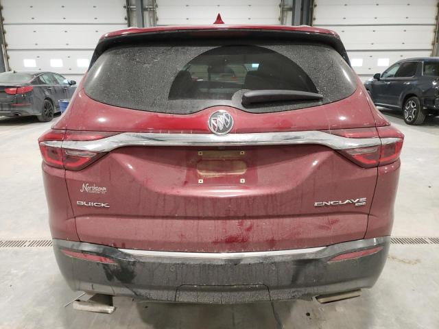 5GAEVAKW3JJ159218 - 2018 BUICK ENCLAVE ESSENCE 勃艮第红 照片 6