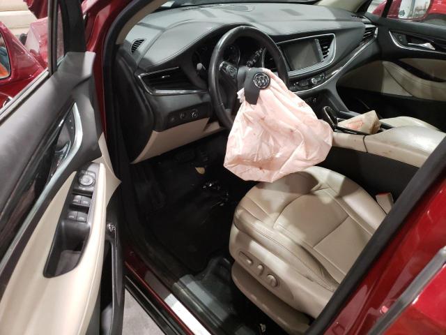 5GAEVAKW3JJ159218 - 2018 BUICK ENCLAVE ESSENCE 勃艮第红 照片 8