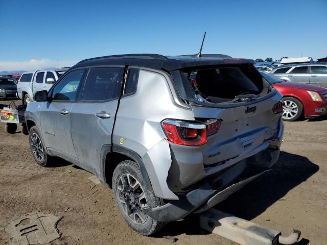 3C4NJDDB0KT790296 - 2019 JEEP COMPASS TRAILHAWK GRAY photo 2