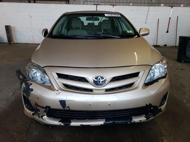 2T1BU4EE6BC649366 - 2011 TOYOTA COROLLA BASE TAN photo 5