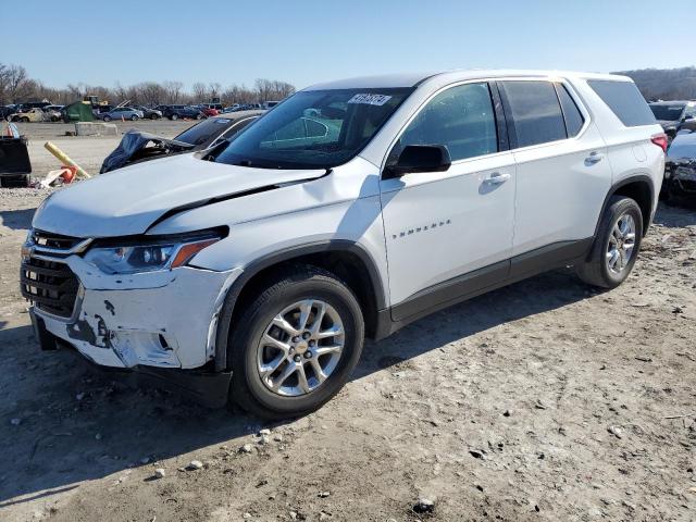 1GNERFKW5LJ202161 - 2020 CHEVROLET TRAVERSE LS WHITE photo 1