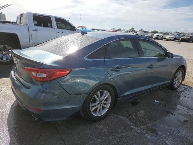 5NPE24AF5GH406900 - 2016 HYUNDAI SONATA SE BLUE photo 3