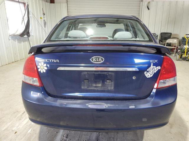 KNAFE221295635618 - 2009 KIA SPECTRA EX BLUE photo 6