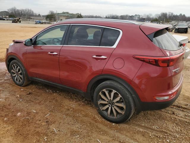 KNDPN3AC8H7215364 - 2017 KIA SPORTAGE EX RED photo 2