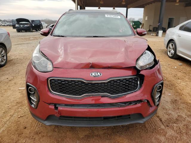 KNDPN3AC8H7215364 - 2017 KIA SPORTAGE EX RED photo 5