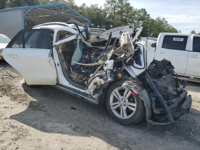 4JGDA5HB7EA323105 - 2014 MERCEDES-BENZ ML 350 4MATIC WHITE photo 4