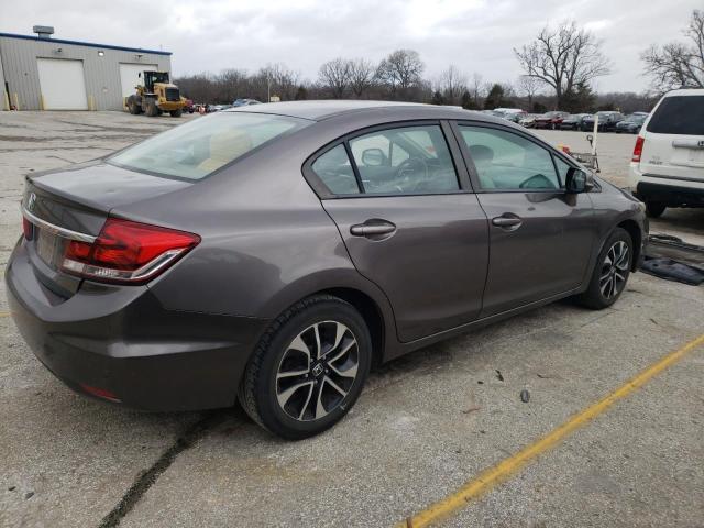 19XFB2F99DE040421 - 2013 HONDA CIVIC EXL 棕色 照片 3