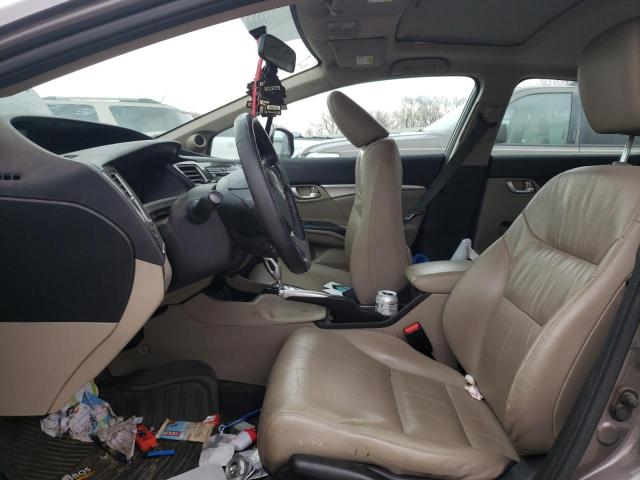 19XFB2F99DE040421 - 2013 HONDA CIVIC EXL 棕色 照片 7