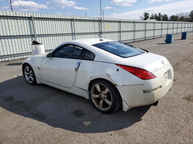 JN1AZ34D36M308227 - 2006 NISSAN 350Z COUPE WHITE photo 2