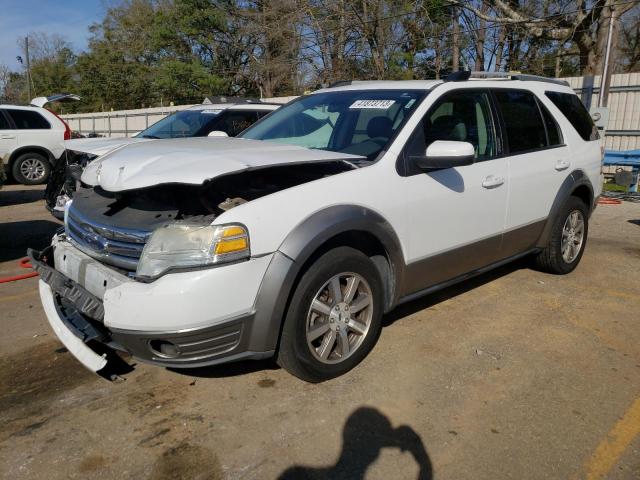 1FMDK02W98GA17536 - 2008 FORD TAURUS X SEL WHITE photo 1