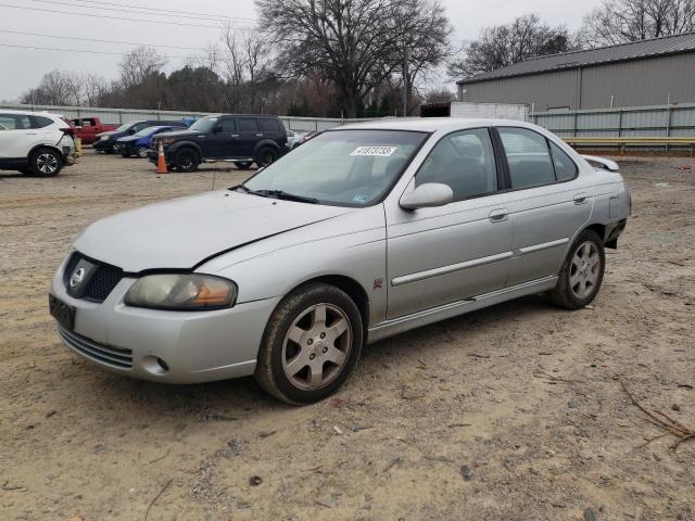 3N1AB51D44L728025 - 2004 NISSAN SENTRA SE-R SPEC V SILVER photo 1