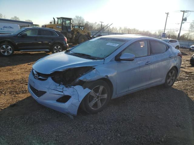 KMHDH4AE9DU727434 - 2013 HYUNDAI ELANTRA GLS BLUE photo 1