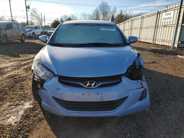 KMHDH4AE9DU727434 - 2013 HYUNDAI ELANTRA GLS BLUE photo 5