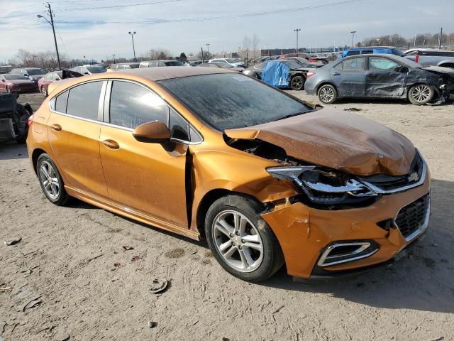 3G1BD6SM1HS543158 - 2017 CHEVROLET CRUZE LT GOLD photo 4