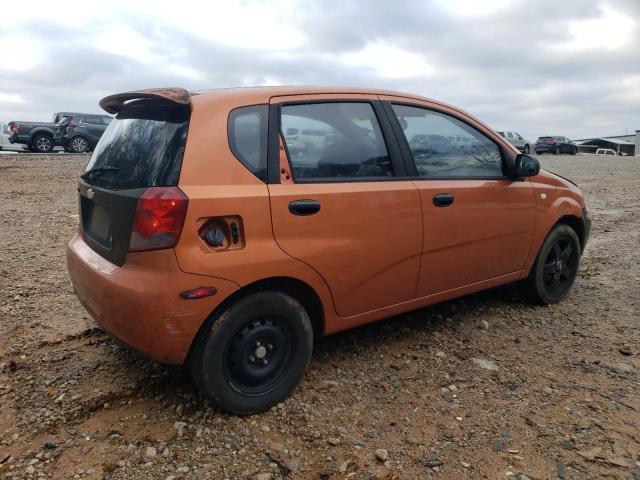 KL1TG66646B666872 - 2006 CHEVROLET AVEO LT ORANGE photo 3