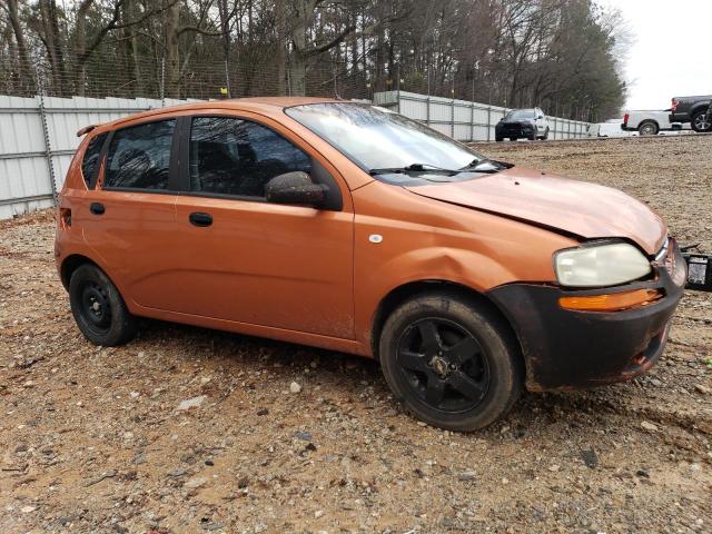 KL1TG66646B666872 - 2006 CHEVROLET AVEO LT ORANGE photo 4