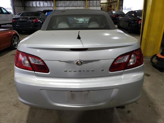 1C3LC45K28N632815 - 2008 CHRYSLER SEBRING SILVER photo 6