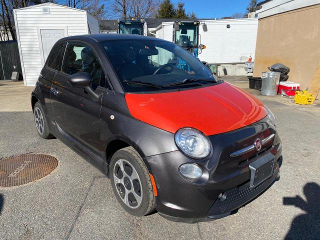 3C3CFFGE7FT695464 - 2015 FIAT 500 ELECTRIC GRAY photo 1