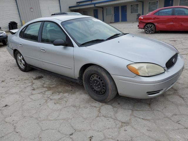 1FAFP53U06A161569 - 2006 FORD TAURUS SE SILVER photo 4