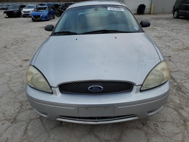 1FAFP53U06A161569 - 2006 FORD TAURUS SE SILVER photo 5