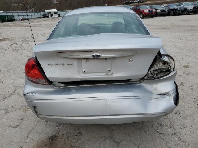 1FAFP53U06A161569 - 2006 FORD TAURUS SE SILVER photo 6