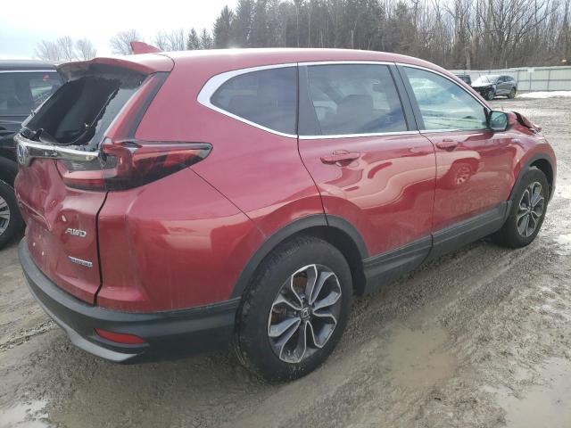 5J6RT6H87NL050146 - 2022 HONDA CR-V EXL RED photo 3