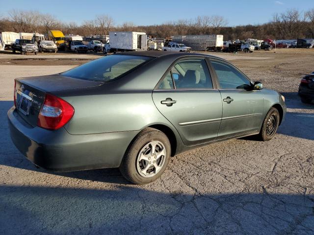 4T1BE32K84U284708 - 2004 TOYOTA CAMRY LE GREEN photo 3