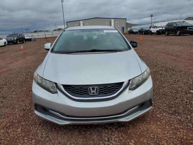 19XFB2F58DE040021 - 2013 HONDA CIVIC LX SILVER photo 5