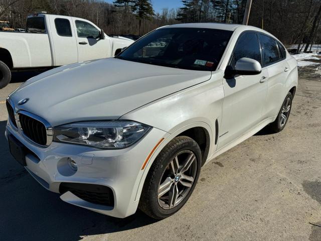 5UXKU2C57F0N76482 - 2015 BMW X6 XDRIVE35I WHITE photo 1