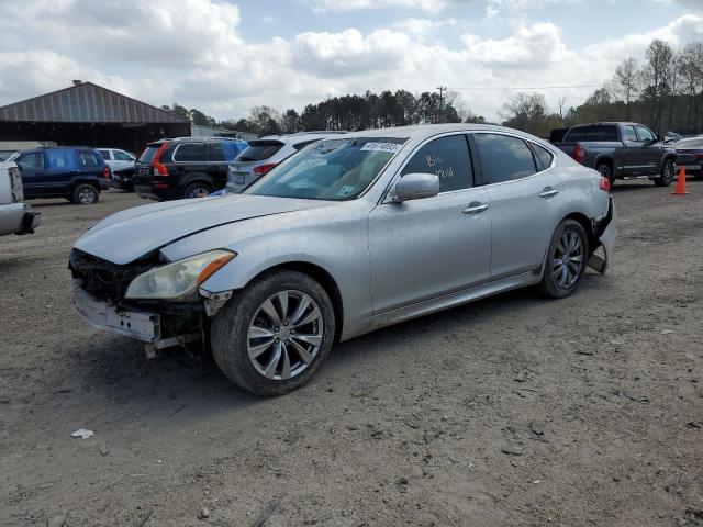 JN1BY1AP2CM332279 - 2012 INFINITI M37 SILVER photo 1