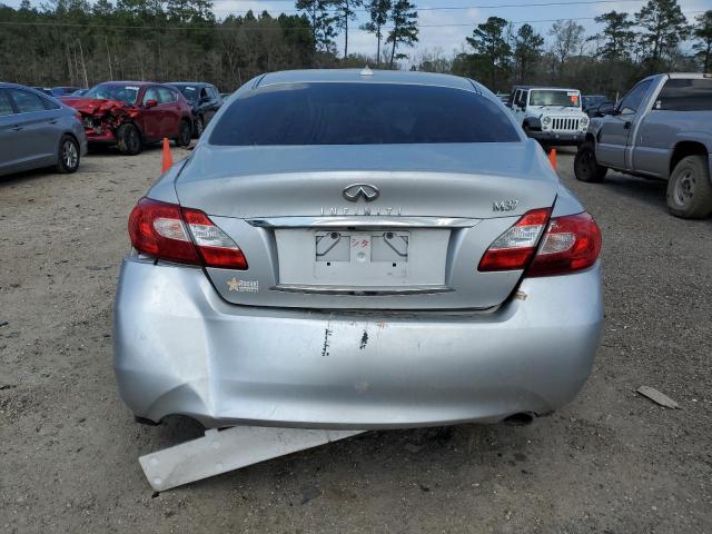 JN1BY1AP2CM332279 - 2012 INFINITI M37 SILVER photo 6