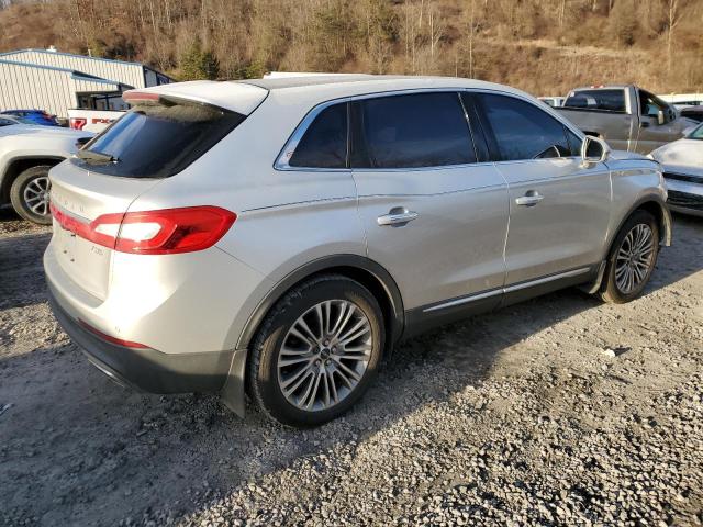 2LMTJ8LR2GBL45915 - 2016 LINCOLN MKX RESERVE Күміс фото 3