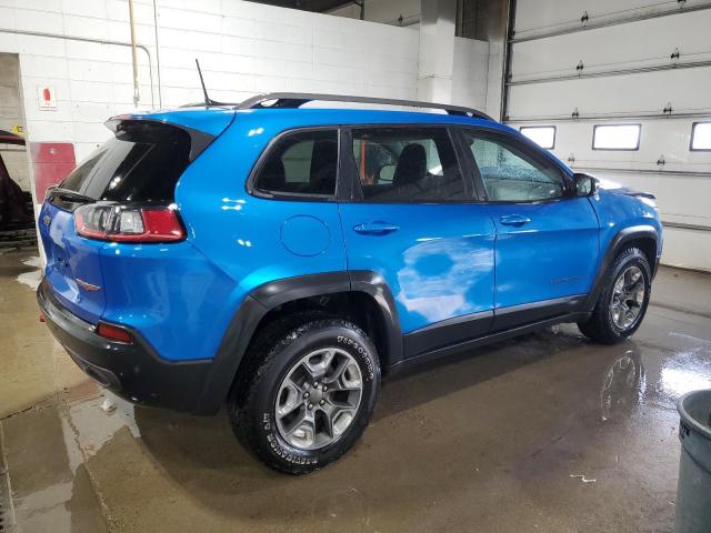 1C4PJMBX9KD361168 - 2019 JEEP CHEROKEE TRAILHAWK BLUE photo 3