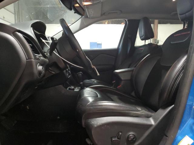 1C4PJMBX9KD361168 - 2019 JEEP CHEROKEE TRAILHAWK BLUE photo 7