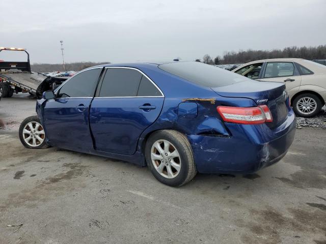 4T1BF3EK7BU591972 - 2011 TOYOTA CAMRY BASE BLUE photo 2