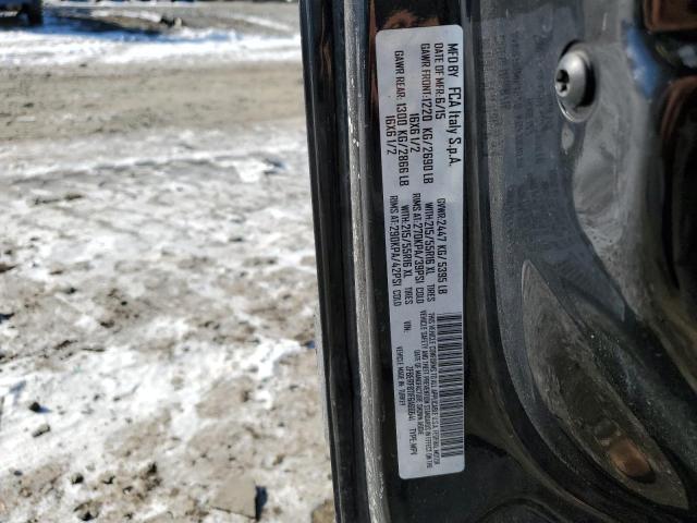 ZFBERFBT1F6A66641 - 2015 RAM PROMASTER SLT BLACK photo 12