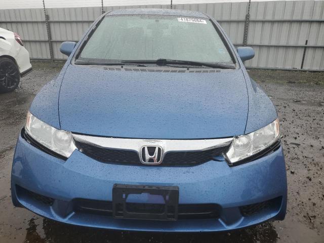 19XFA1F56AE045226 - 2010 HONDA CIVIC LX BLUE photo 5