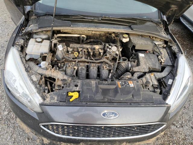 1FADP3F23HL241784 - 2017 FORD FOCUS SE GRAY photo 11