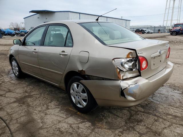 1NXBR32E66Z738956 - 2006 TOYOTA COROLLA CE TAN photo 2