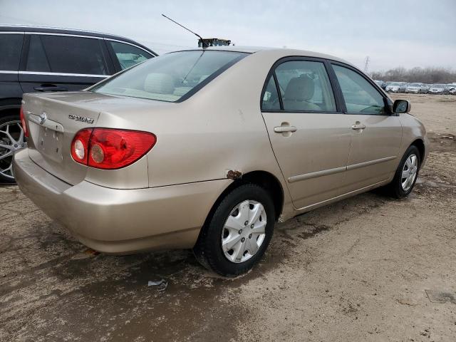 1NXBR32E66Z738956 - 2006 TOYOTA COROLLA CE TAN photo 3