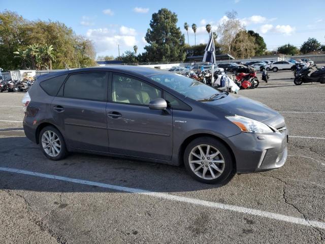 JTDZN3EUXC3179902 - 2012 TOYOTA PRIUS V GRAY photo 4