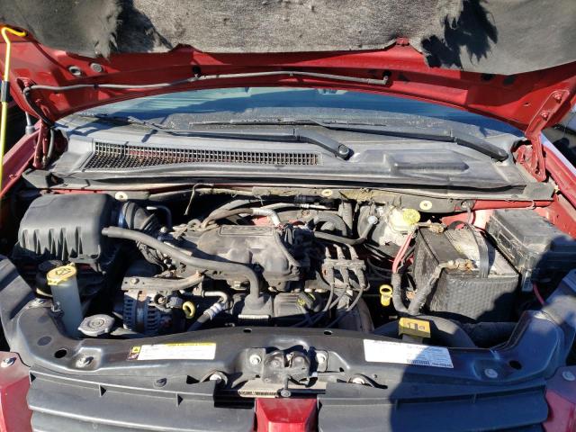 1D8HN44H38B118556 - 2008 DODGE GRAND CARA SE RED photo 12