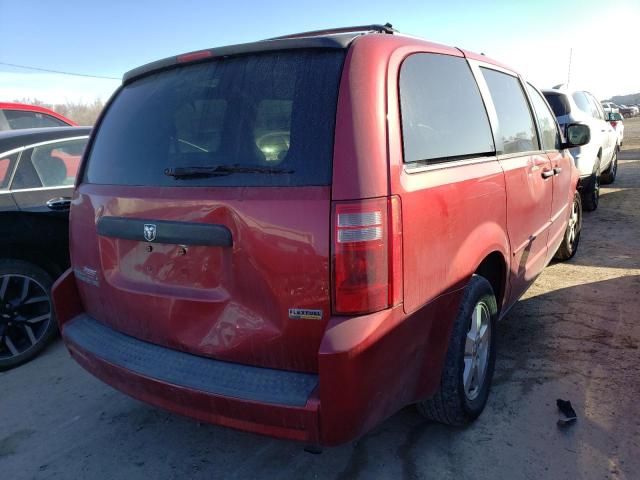 1D8HN44H38B118556 - 2008 DODGE GRAND CARA SE RED photo 3