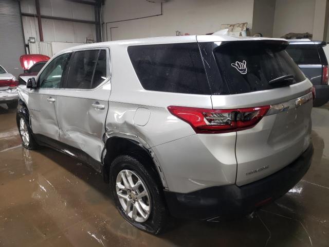 1GNERFKW0KJ160528 - 2019 CHEVROLET TRAVERSE LS SILVER photo 2